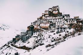 kaza in winter