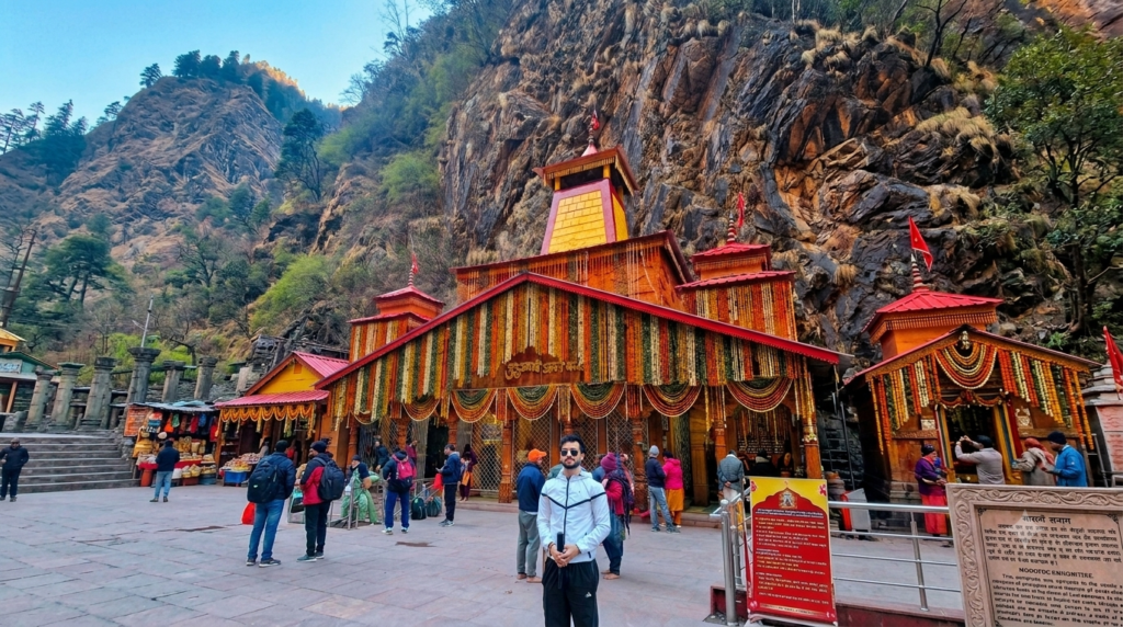 Yamunotri temple deity during Char Dham Yatra 2026 pilgrimage tour